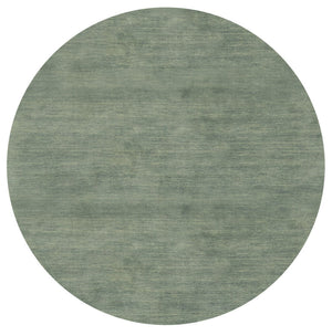 Alfombra Gabbeh - Indus redondo  - 200 x 200 cm - plata
