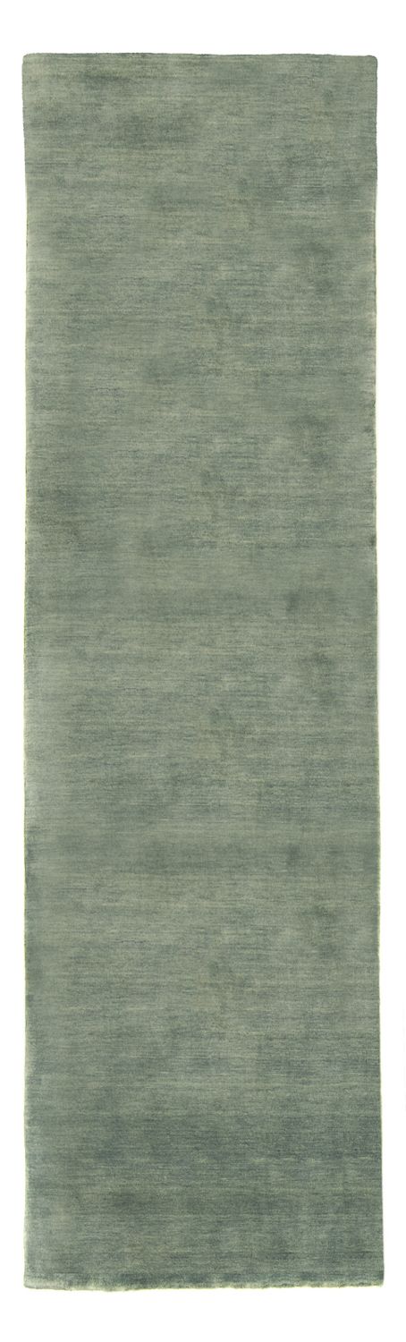Alfombra de pasillo Alfombra Gabbeh - Indus - 200 x 80 cm - plata
