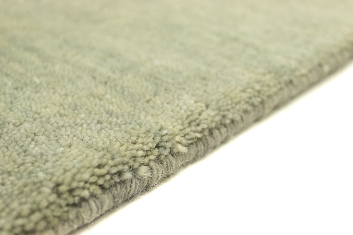 Alfombra Gabbeh - Indus - 160 x 90 cm - plata