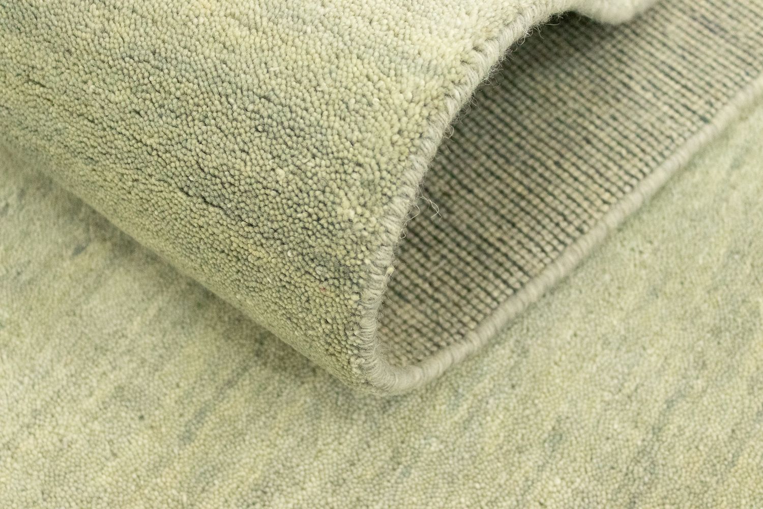 Alfombra Gabbeh - Indus - 160 x 90 cm - plata