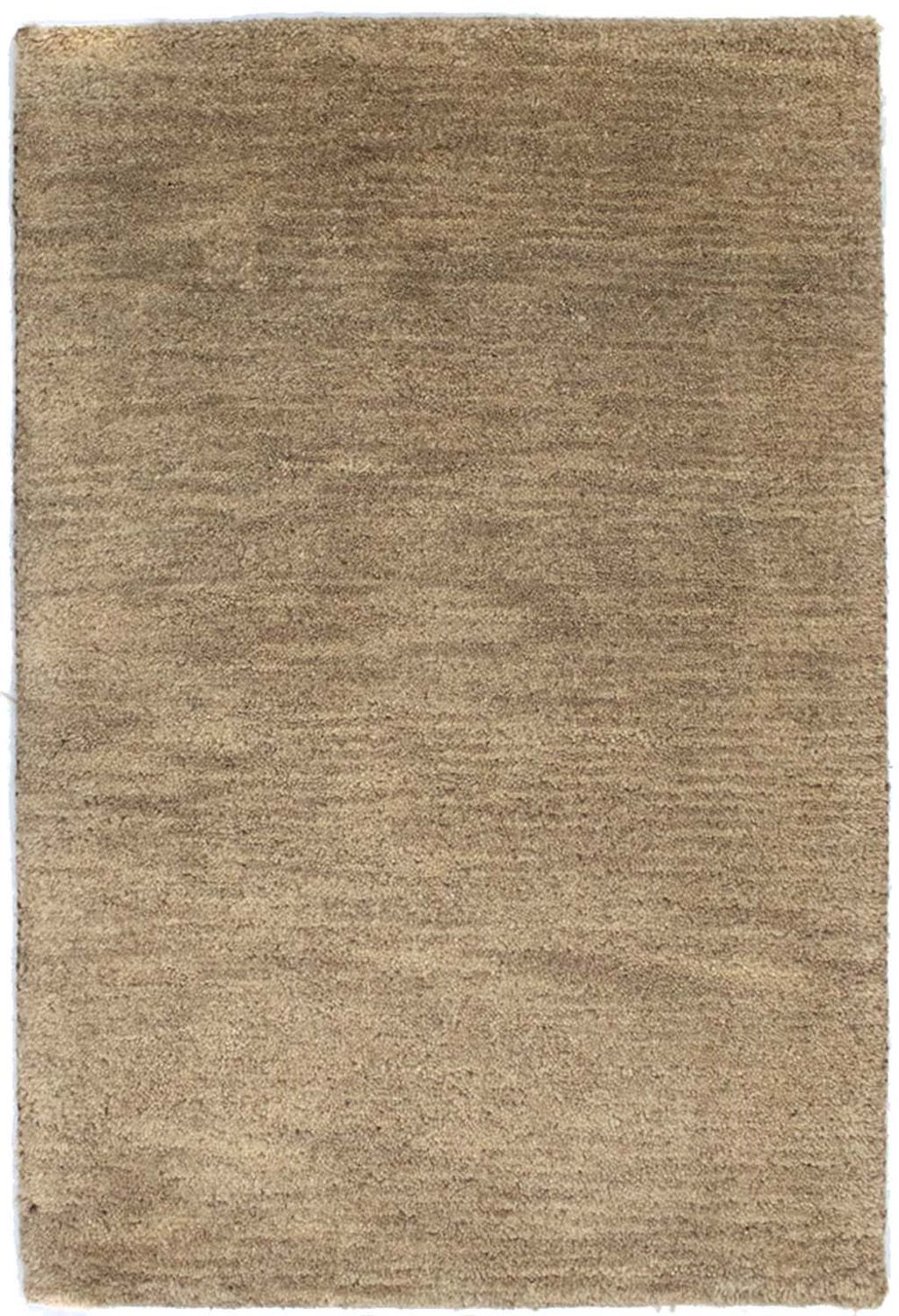 Alfombra Gabbeh - Indus - 90 x 60 cm - plata
