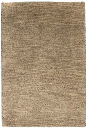 Alfombra Gabbeh - Indus - 90 x 60 cm - plata