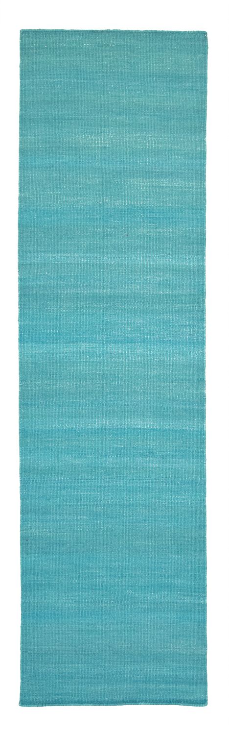 Alfombra Kelim - Tendencia - 160 x 90 cm - turquesa