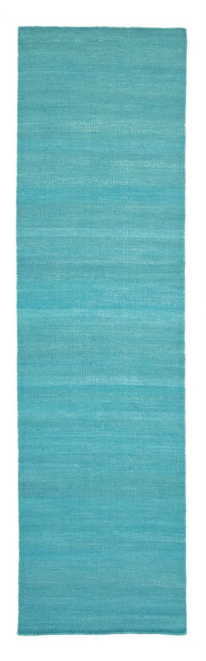 Alfombra Kelim - Tendencia - 160 x 90 cm - turquesa