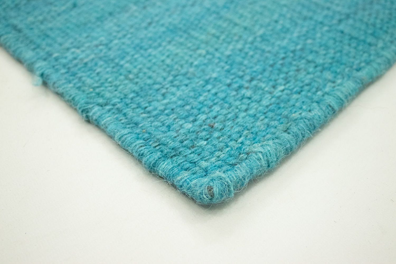 Alfombra Kelim - Tendencia - 160 x 90 cm - turquesa