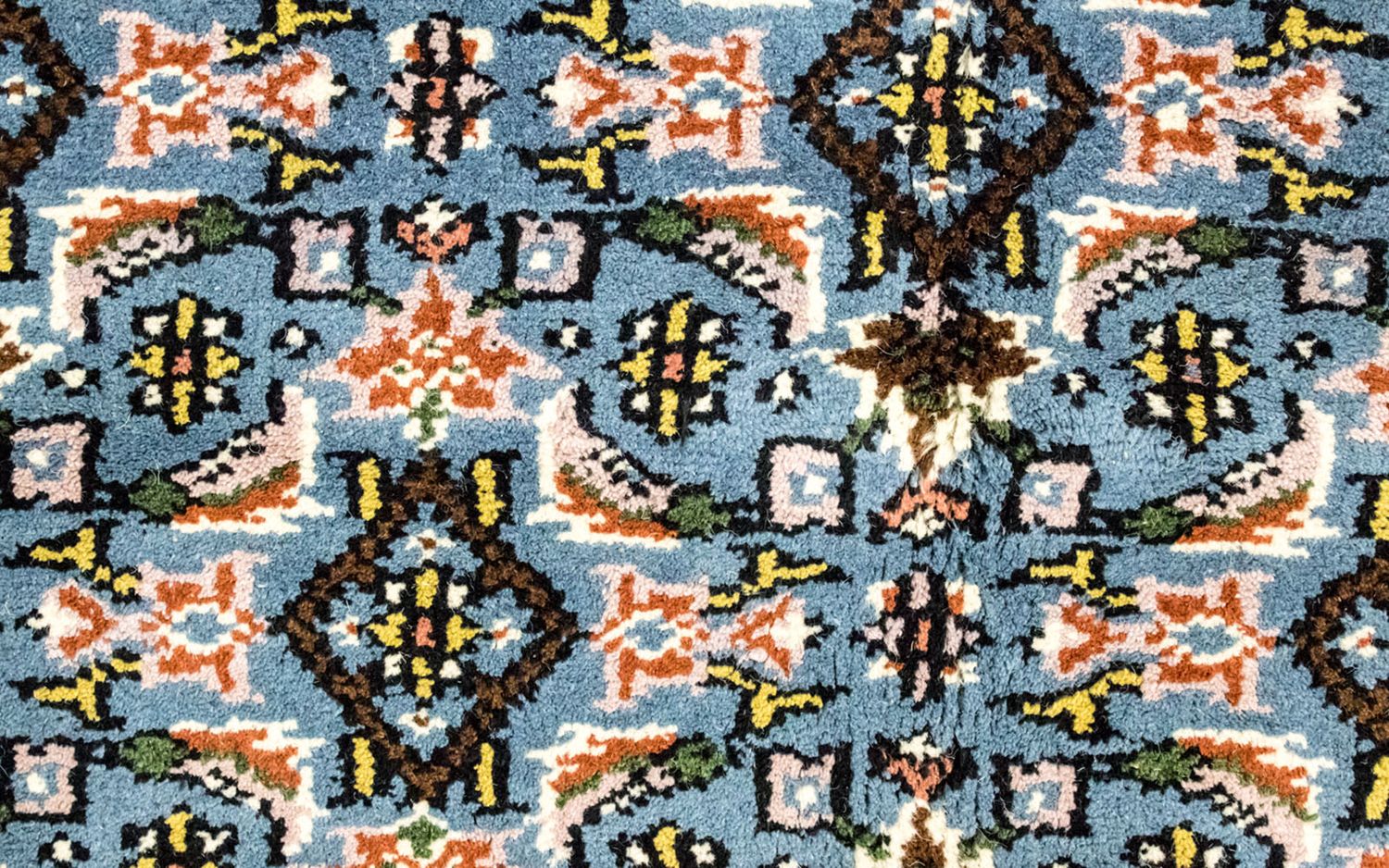 Alfombra oriental - 240 x 170 cm - turquesa