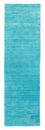 Alfombra de pasillo Alfombra Gabbeh - Indus - 200 x 80 cm - turquesa