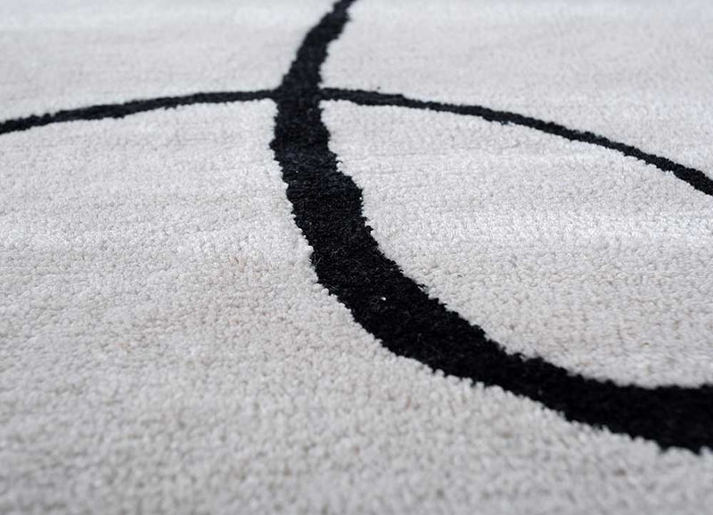 Alfombra de lana - 330 x 240 cm - gris claro