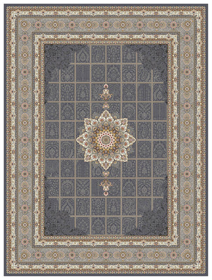 Alfombra tejida oriental - Eastern Elegance - rectángulo