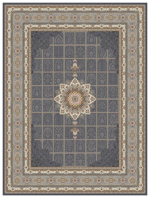 Alfombra tejida oriental - Eastern Elegance - rectángulo