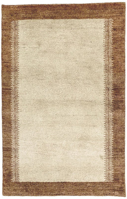 Alfombra Gabbeh - Indus - 165 x 110 cm - beige
