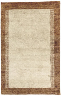 Alfombra Gabbeh - Indus - 165 x 110 cm - beige