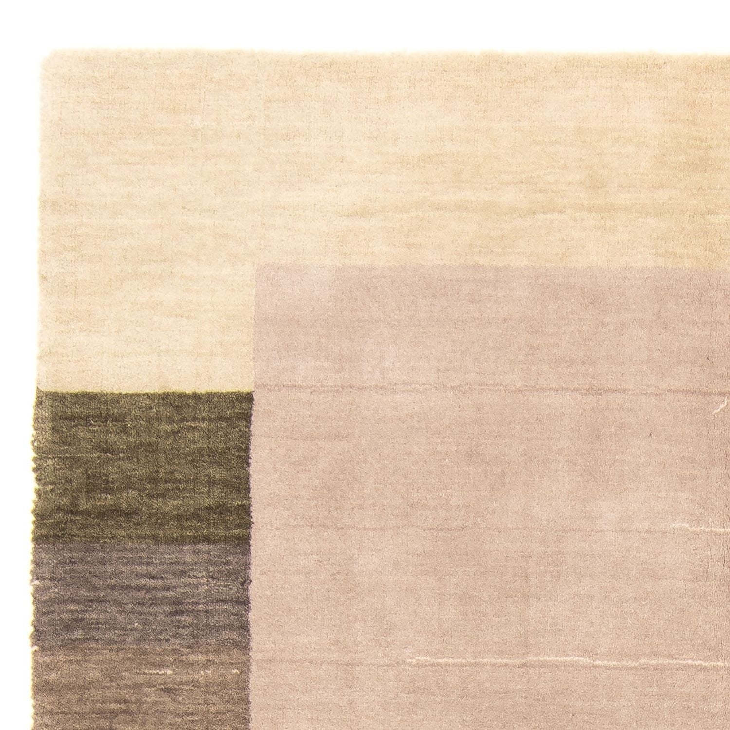 Alfombra Gabbeh - Loribaft Softy - 200 x 140 cm - beige
