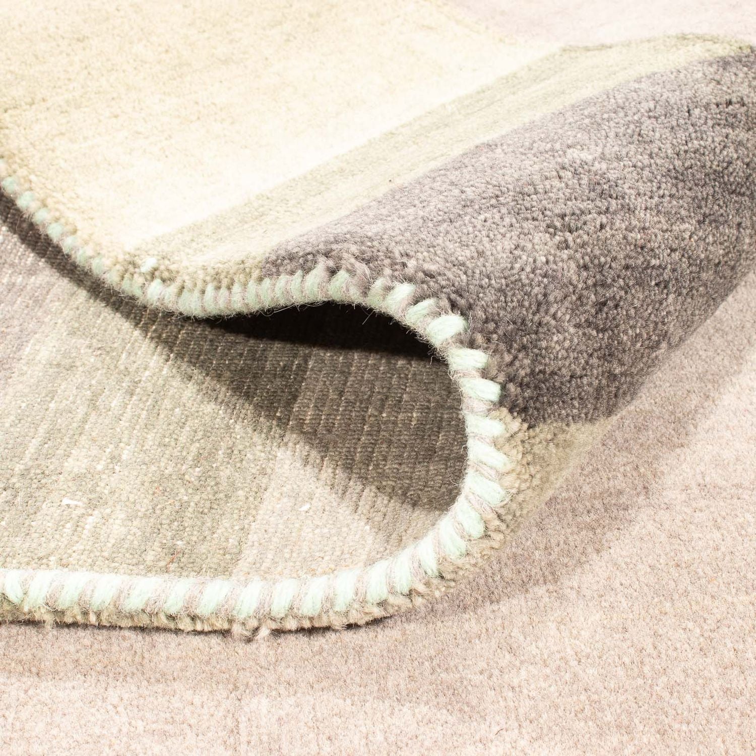 Alfombra Gabbeh - Loribaft Softy - 200 x 140 cm - beige