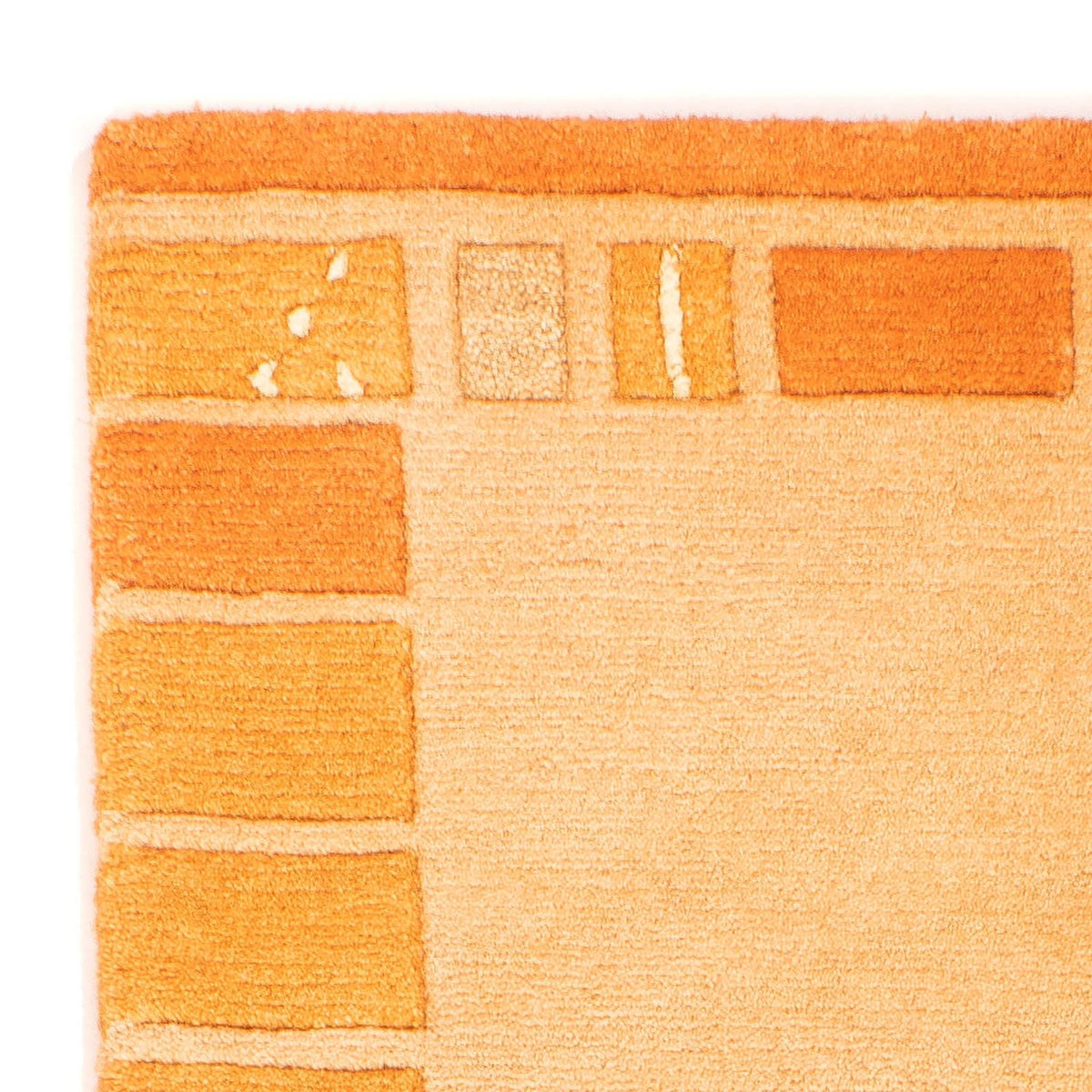 Alfombra de Nepal - 140 x 70 cm - naranja