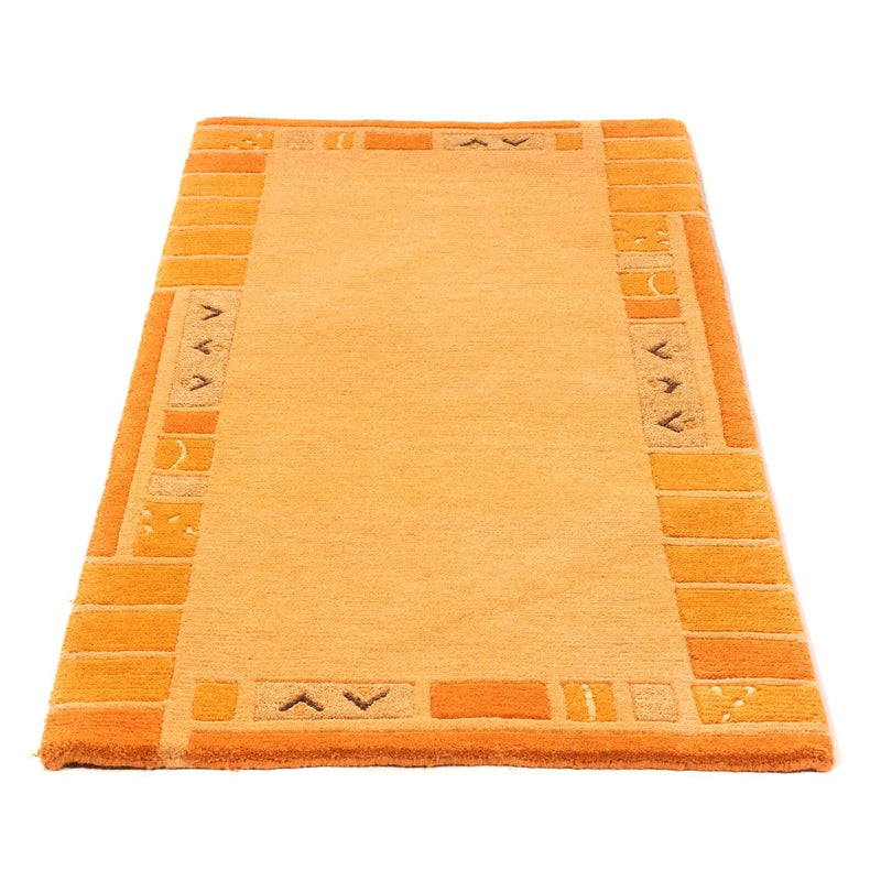 Alfombra de Nepal - 140 x 70 cm - naranja