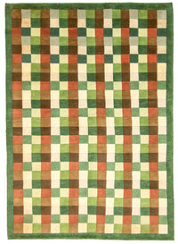 Alfombra de Nepal - 230 x 160 cm - verde