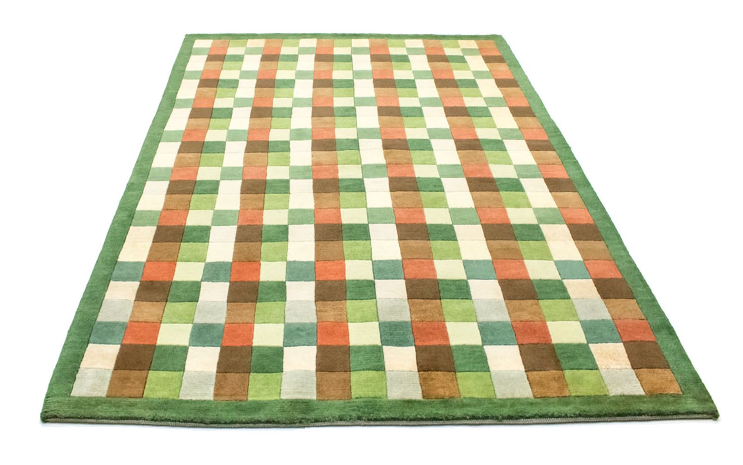 Alfombra de Nepal - 230 x 160 cm - verde