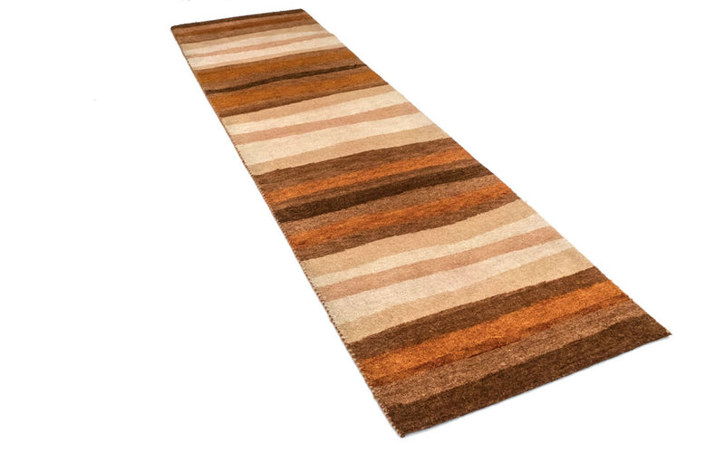 Alfombra de pasillo Alfombra Gabbeh - Indus - 300 x 80 cm - multicolor