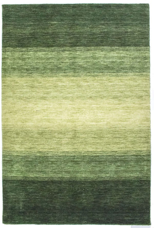 Alfombra de lana - 180 x 120 cm - verde