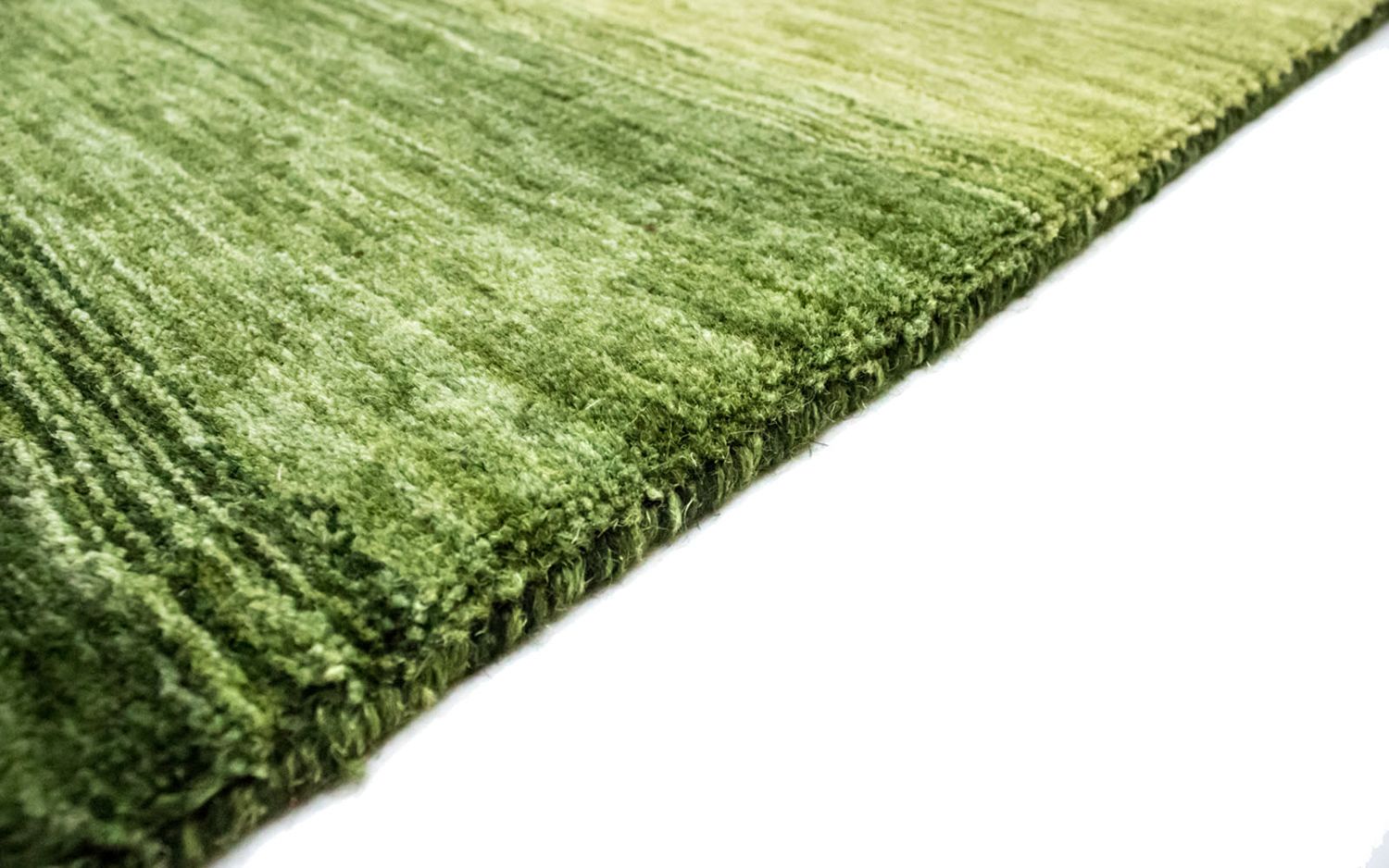 Alfombra de lana - 180 x 120 cm - verde
