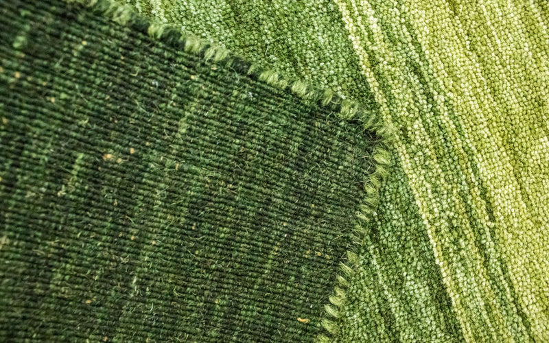 Alfombra de lana - 180 x 120 cm - verde