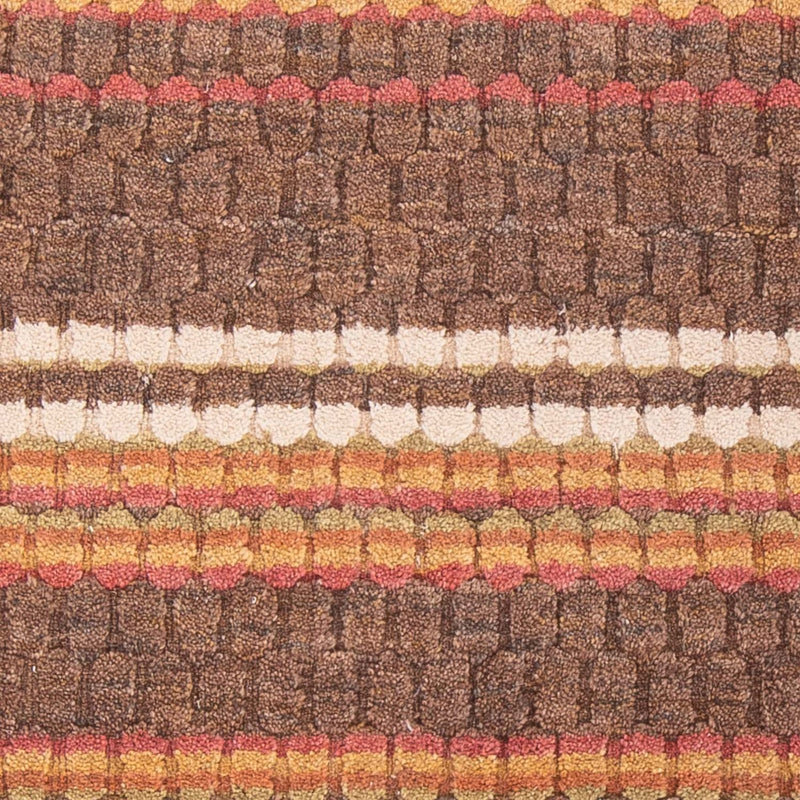 Alfombra Gabbeh - Loribaft Softy - 150 x 100 cm - marrón oscuro
