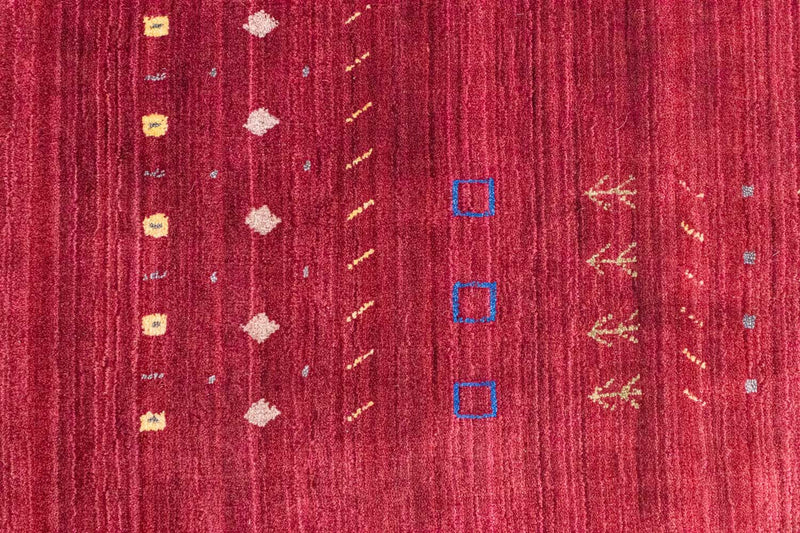 Alfombra de lana - 240 x 170 cm - rojo