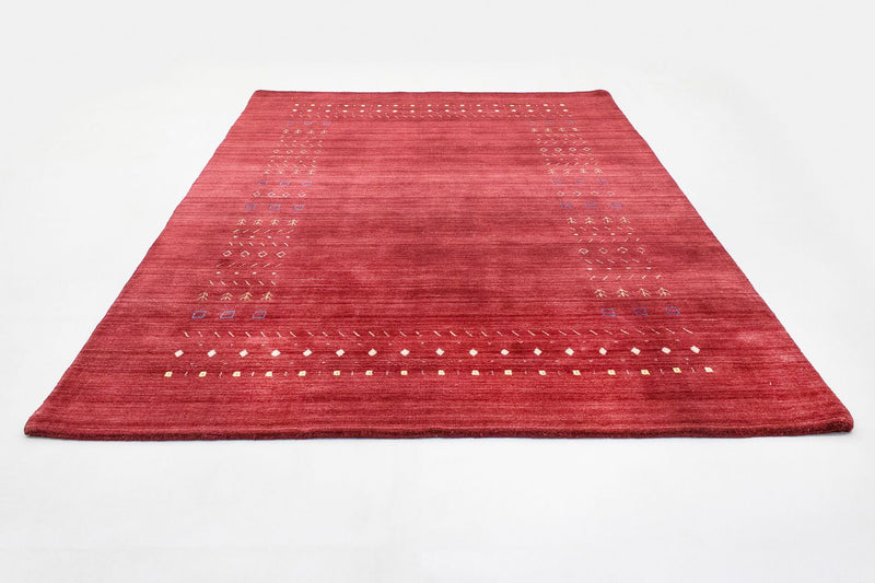 Alfombra de lana - 240 x 170 cm - rojo