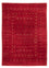 Alfombra Gabbeh - Loribaft Softy - 240 x 170 cm - rojo oscuro