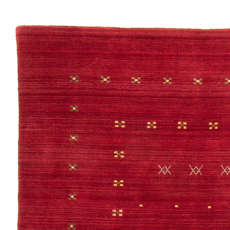 Alfombra Gabbeh - Loribaft Softy - 240 x 170 cm - rojo oscuro