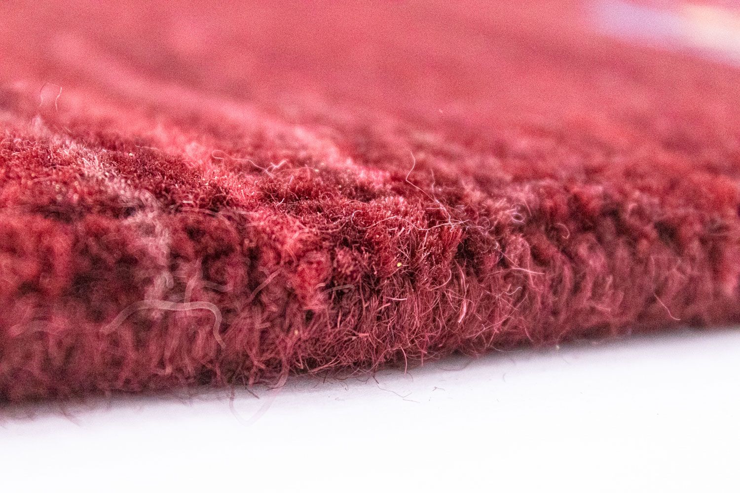 Alfombra de lana - 240 x 170 cm - rojo