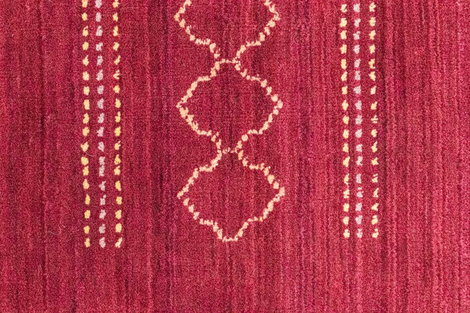 Alfombra Gabbeh - Softy - 240 x 170 cm - rojo