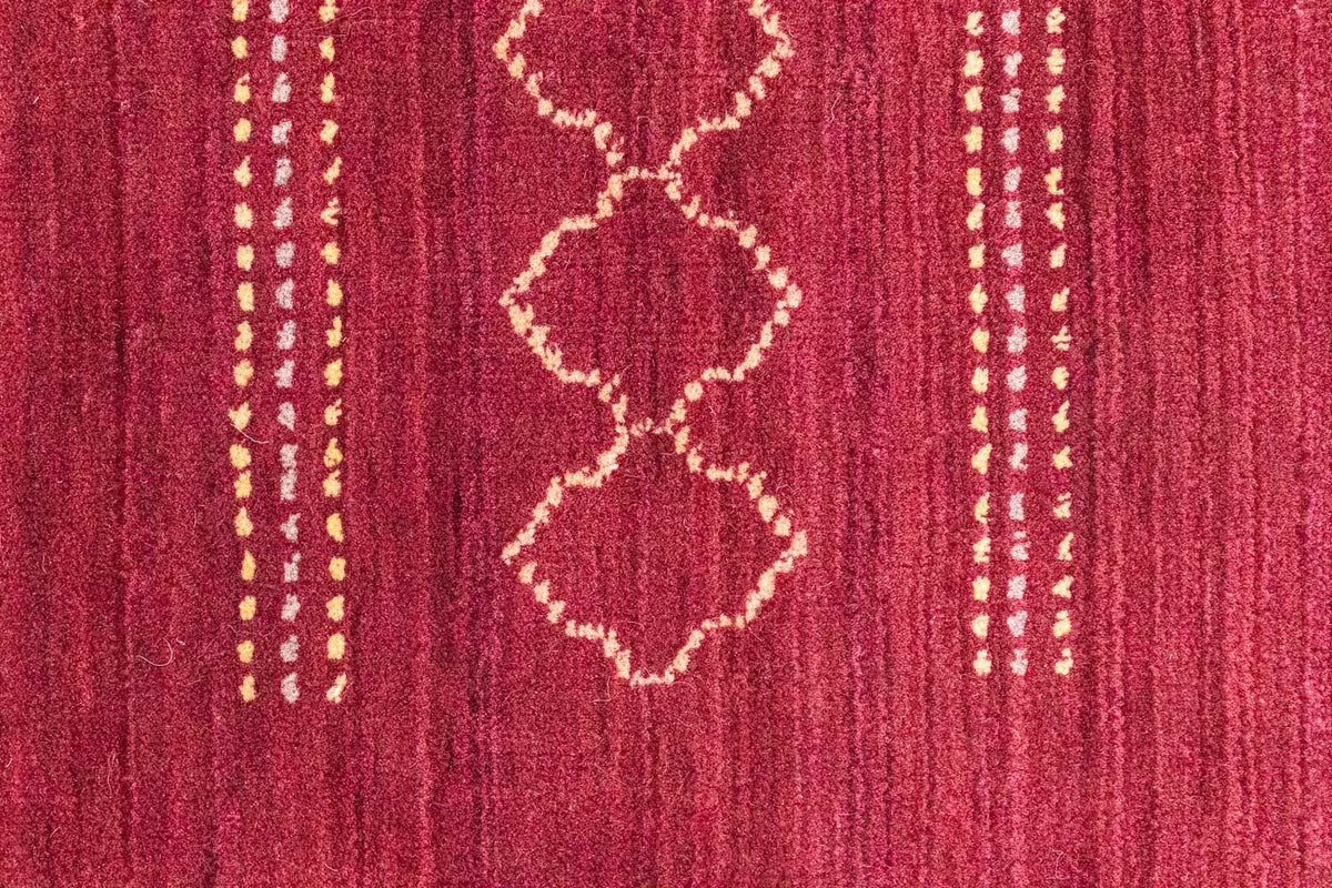 Alfombra Gabbeh - Softy - 240 x 170 cm - rojo