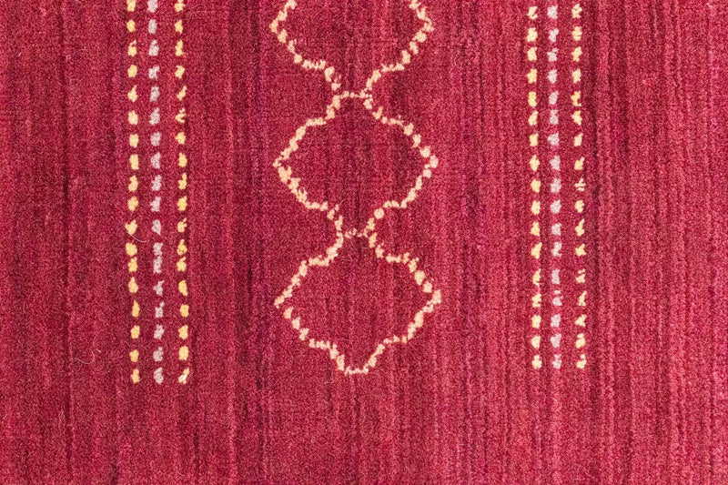 Alfombra Gabbeh - Softy - 240 x 170 cm - rojo