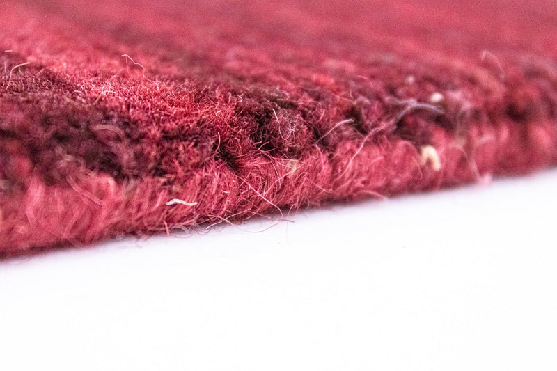 Alfombra Gabbeh - Softy - 240 x 170 cm - rojo