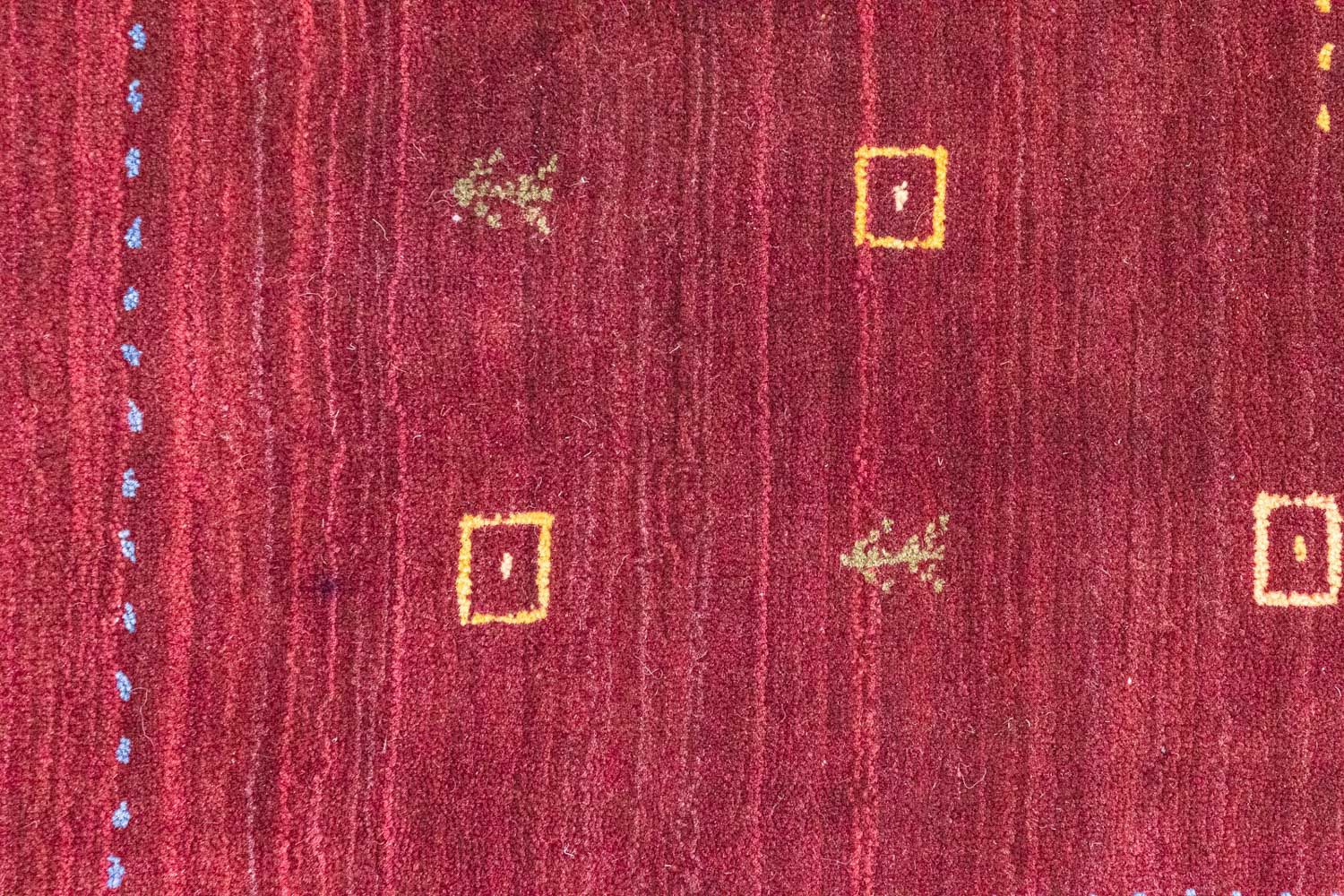 Alfombra Gabbeh - Softy - 240 x 170 cm - rojo
