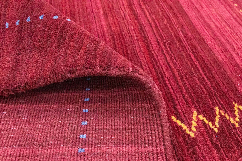 Alfombra Gabbeh - Softy - 240 x 170 cm - rojo