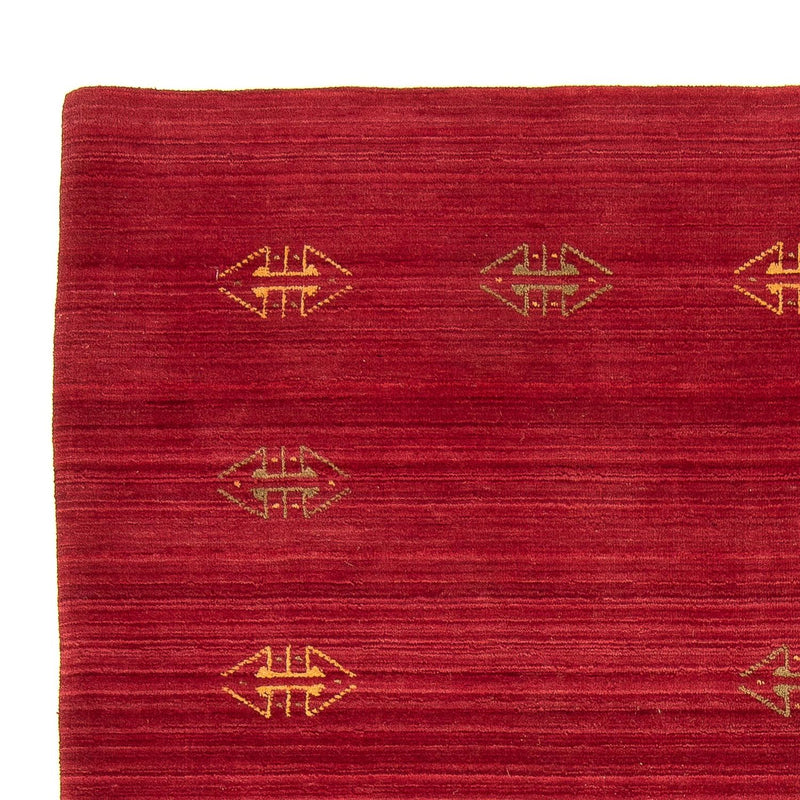 Alfombra Gabbeh - Loribaft Softy - 240 x 170 cm - rojo oscuro