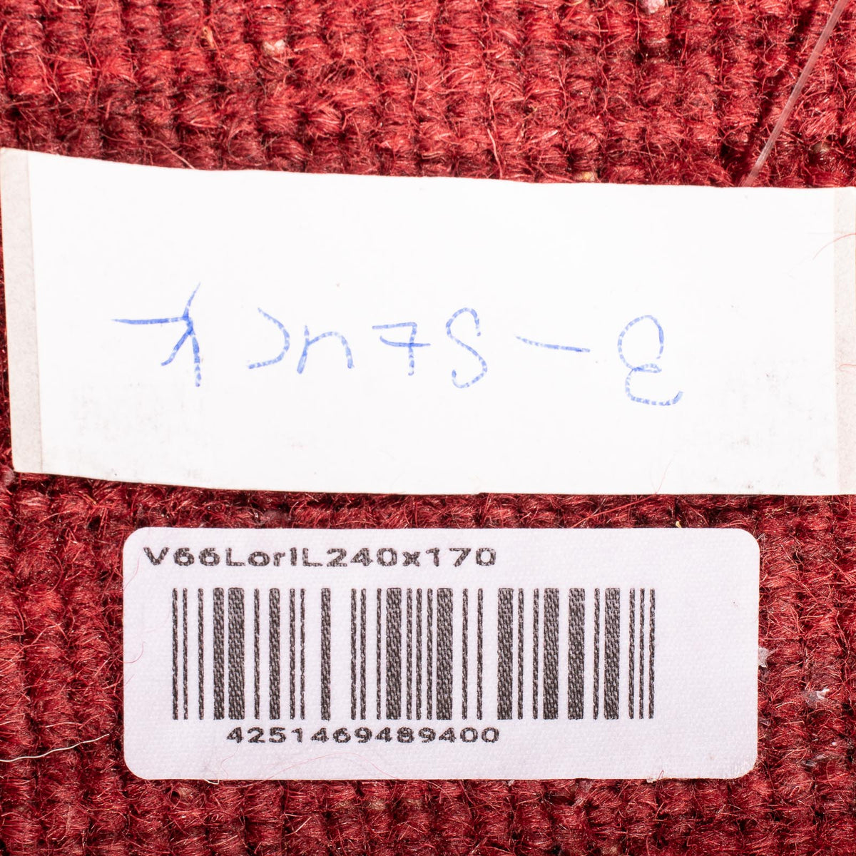 Alfombra Gabbeh - Loribaft Softy - 240 x 170 cm - rojo oscuro
