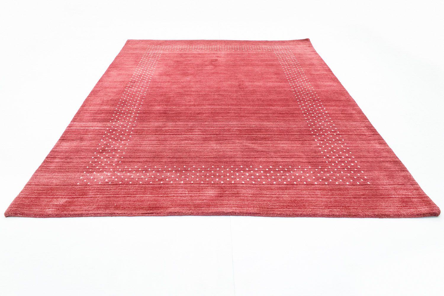 Alfombra Gabbeh - Softy - 240 x 170 cm - rojo