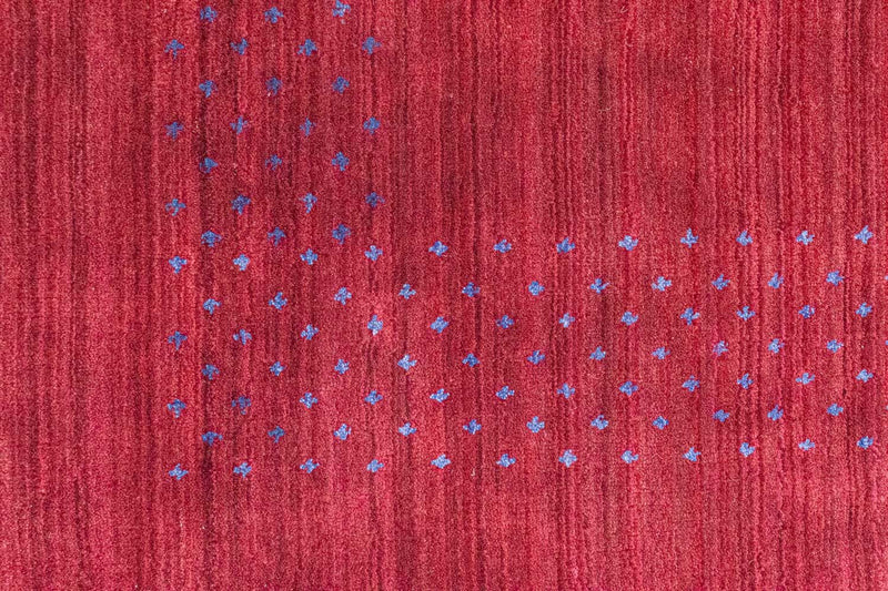 Alfombra Gabbeh - Softy - 240 x 170 cm - rojo