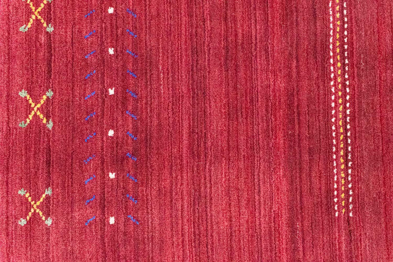Alfombra Gabbeh - Softy - 240 x 170 cm - rojo