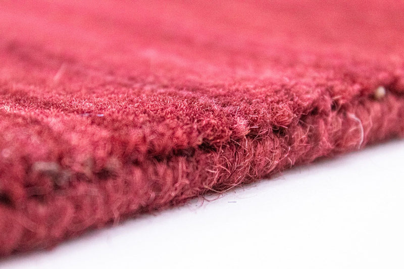 Alfombra Gabbeh - Softy - 240 x 170 cm - rojo