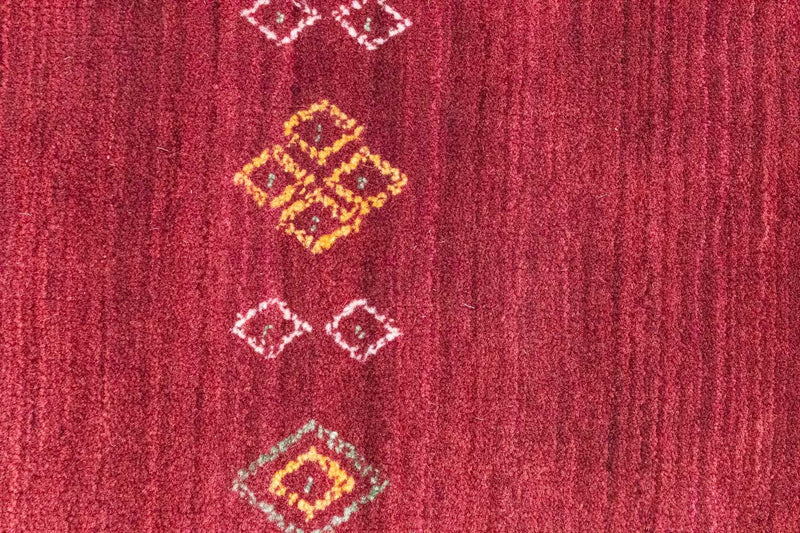 Alfombra de lana - 240 x 170 cm - rojo