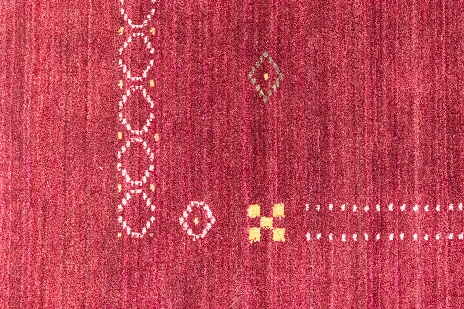 Alfombra de lana - 240 x 170 cm - rojo