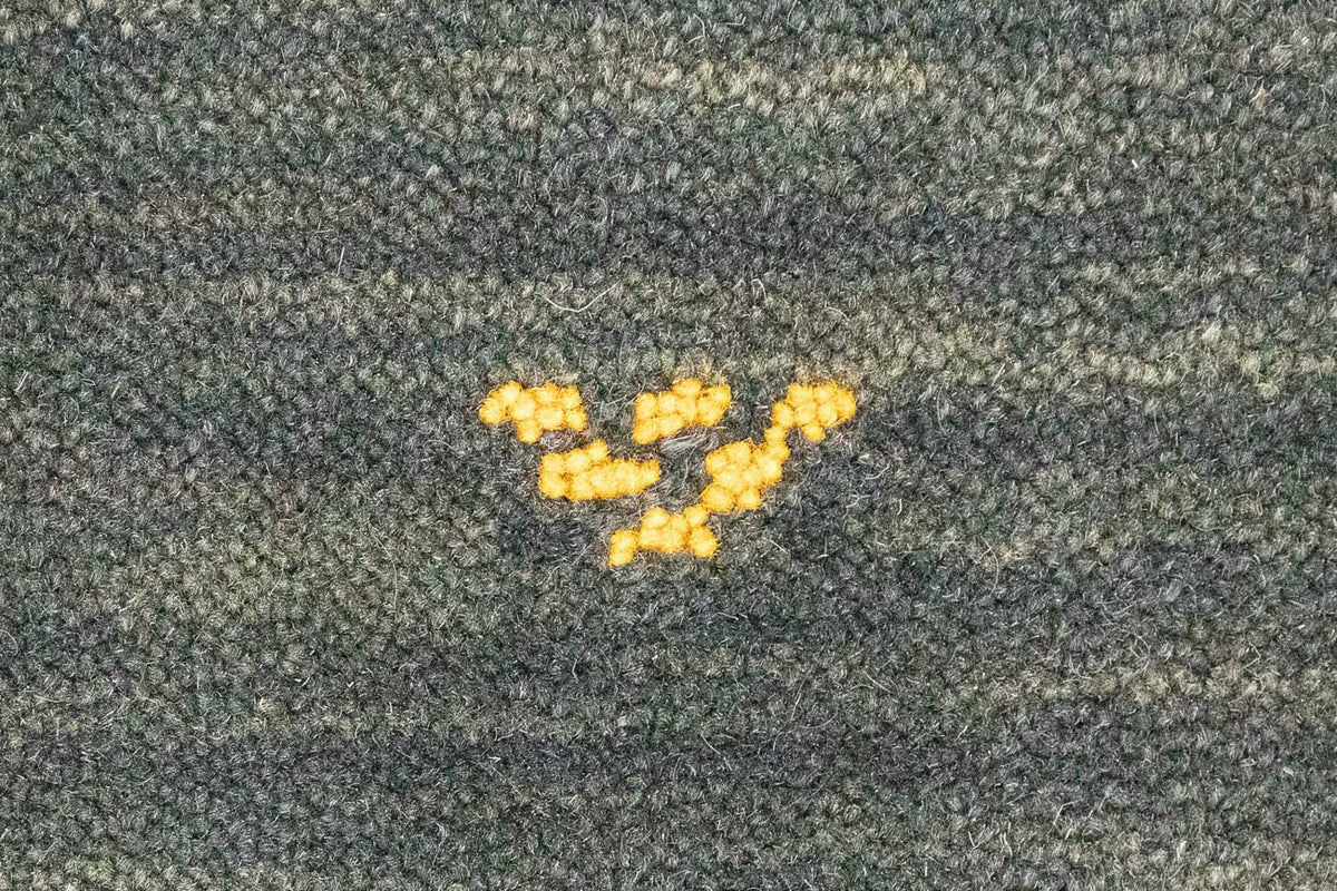 Alfombra Gabbeh - Softy - 120 x 70 cm - verde