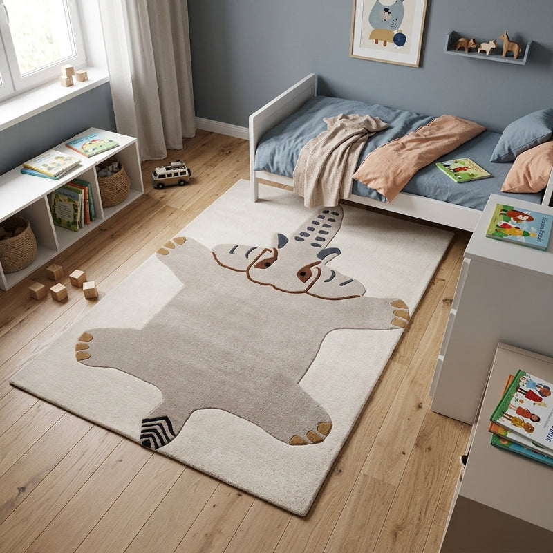 Elefante Tumbado Alfombra Infantil