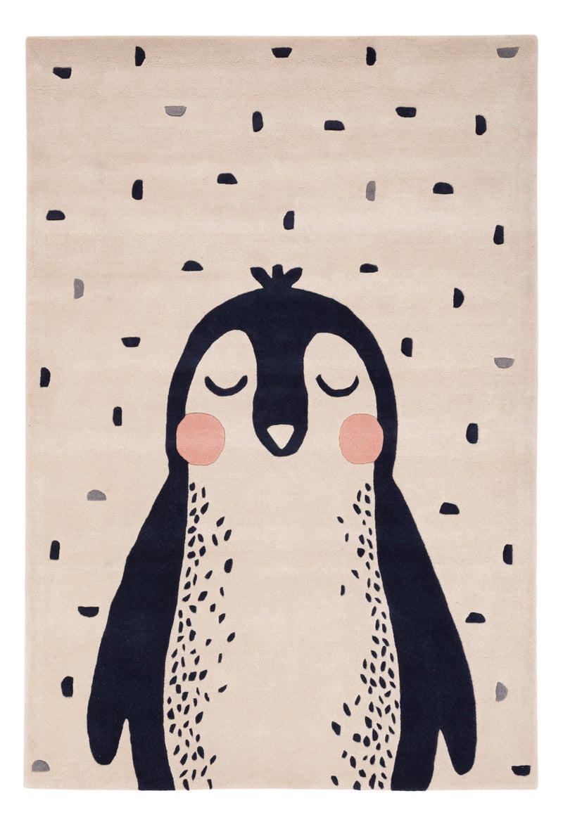 Alfombra para niños Pinguin Antarktika - Alfombra de lana