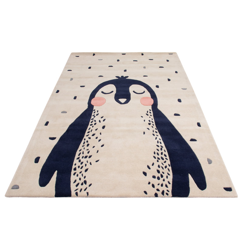 Alfombra para niños Pinguin Antarktika - Alfombra de lana
